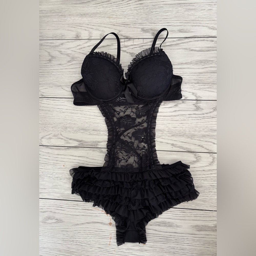 Intimate haul •  XS/Small • 3 piracies • Pink, Black, Black